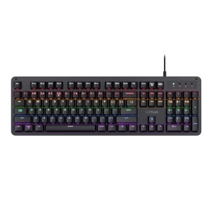 کیبورد گیمینگ مکانیکال با سیم تراست مدل GXT 863 Mazz
